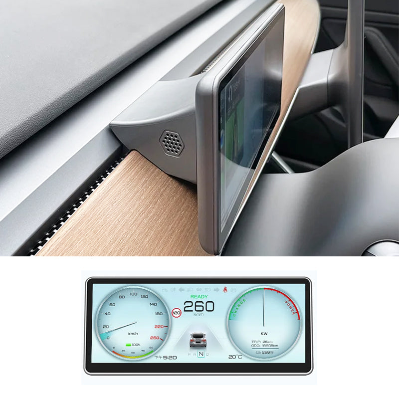 Head-up LCD instrument display for tesla modle 3/Y