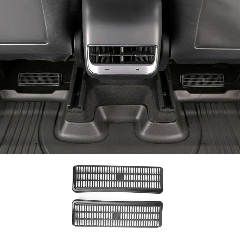 Under-seat air vent cover for Model Y/3