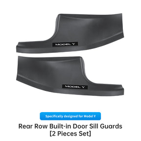 Inner door sill protection plate for Tesla Model Y