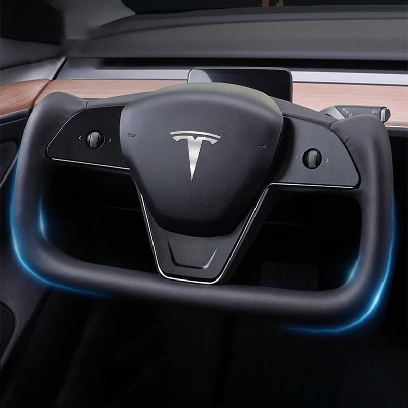 Alcantara Tesla Couvercle De Volant Modèle 3 Modèle S Modèle X Couverture  De Poignée Cousue À La Main En Daim Du 42,66 €