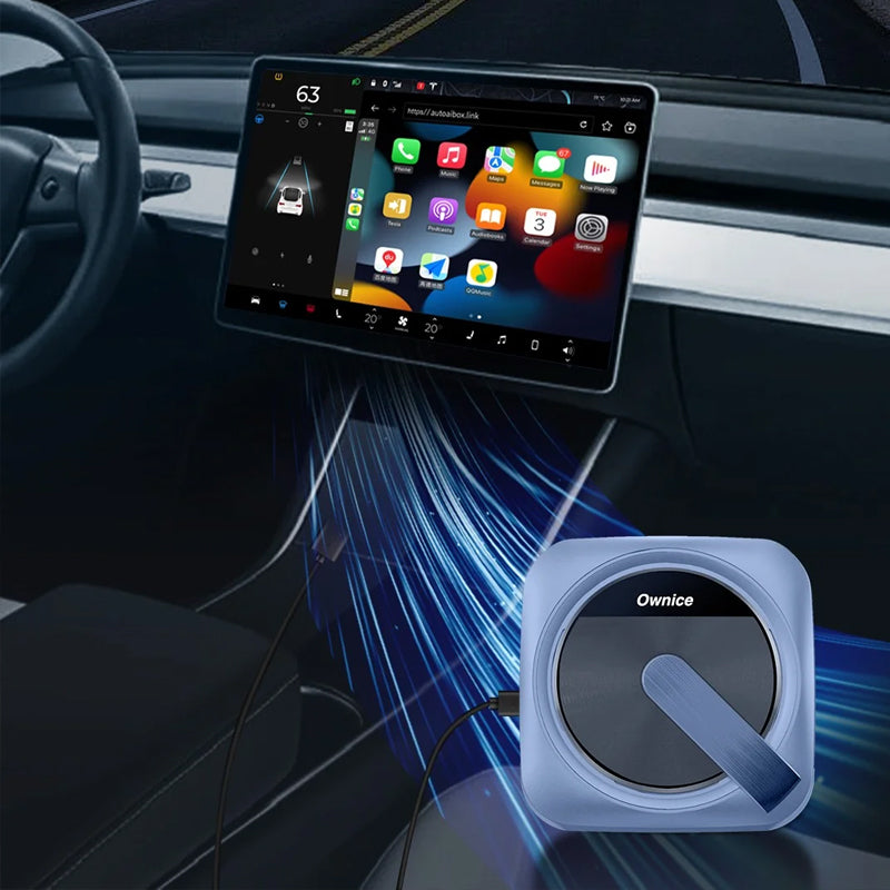 Handy-Konnektivitätsbox im Auto für Tesla