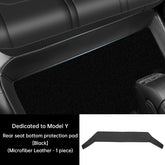 Rear Seat Under Plush Protection Mat for Model 3/Y