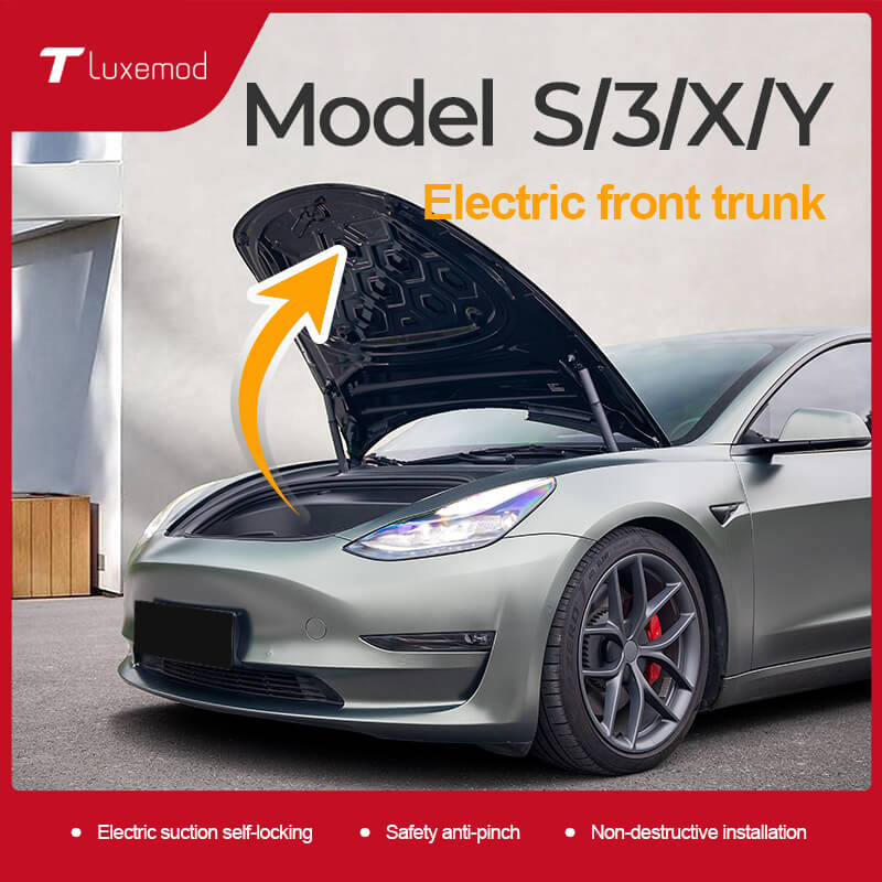 Tesla Model S/3/X/Y Electric Front Trunk/Interior/Tesla/Tesla  modifications/Car accessories/Tesla accessories/Interior modifications