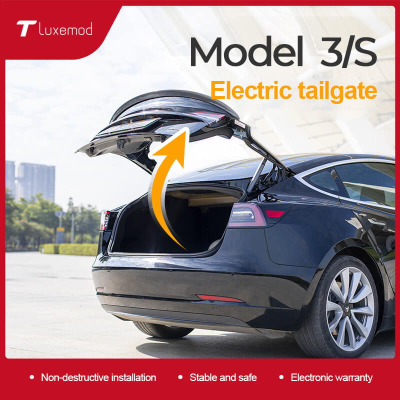 For Tesla Model S For Model 3 Electric Rear Trunk Electric Tailgate  Modified Car Modified Automatic Lifting Rear Door Parts acce - AliExpress