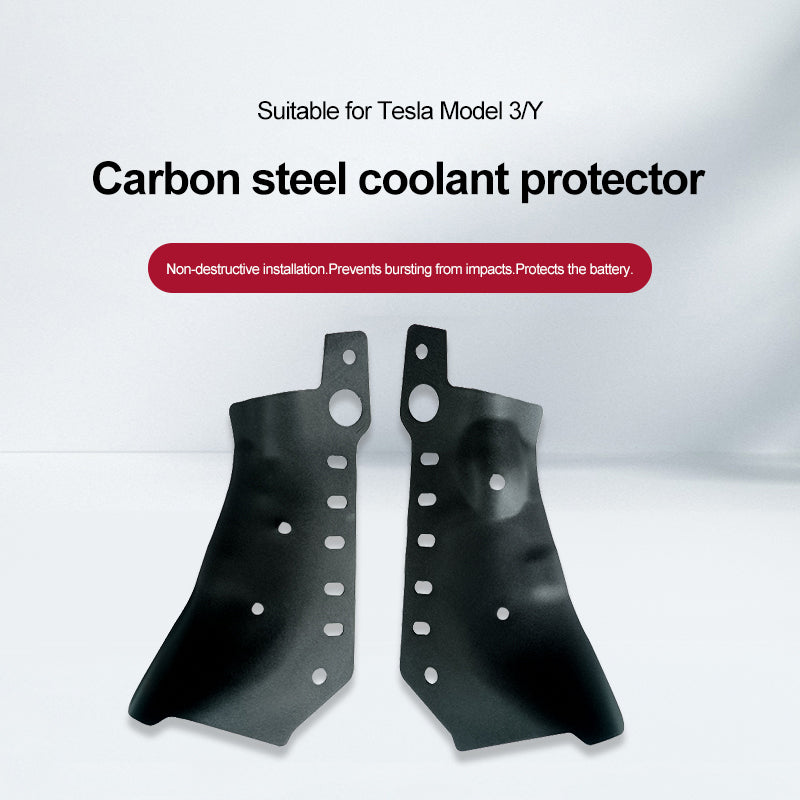 Kühlerschutzplatte aus Karbonstahl für Tesla Model 3/Y