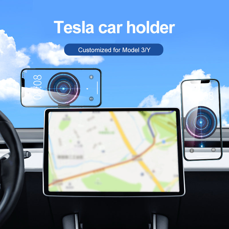 Foldable Phone Holder For Tesla Model 3/Y