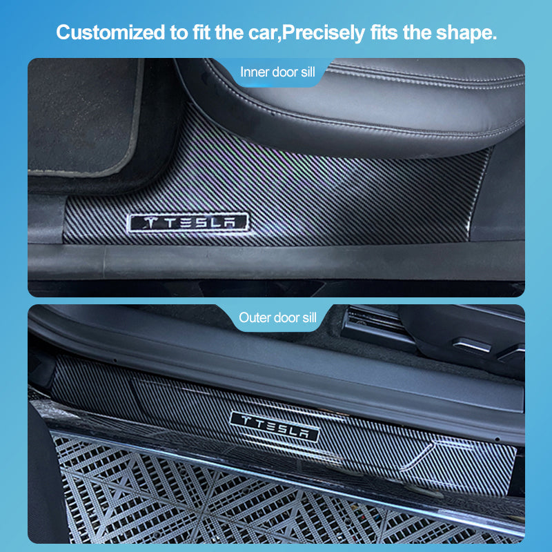 Inner door sill protection plate for Tesla Model Y/Interior/Tesla