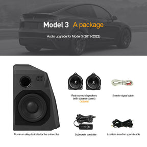 Audiosystem für Tesla Model 3