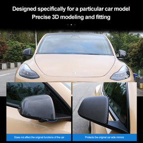Real Carbon Fiber Tesla Kit for Tesla Model 3/Y