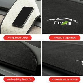 Antireflex-Pad für das Armaturenbrett für Tesla Model 3/Y