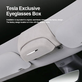 Automontiertes Brillenetui für Tesla Model3/Y