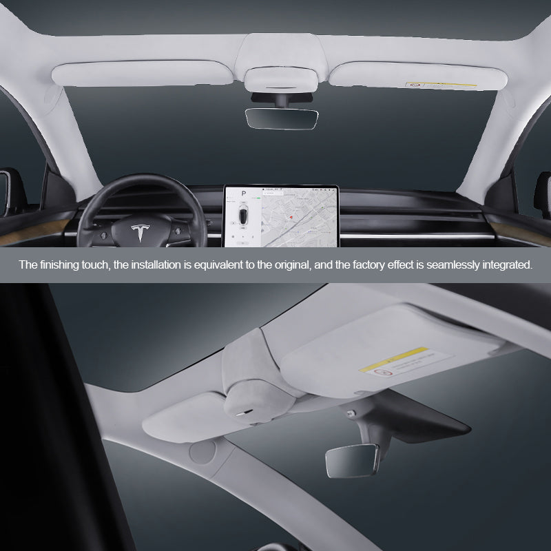 Étui à lunettes monté sur voiture pour Tesla Model3/Y