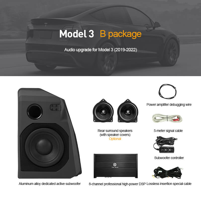Audiosystem für Tesla Model 3
