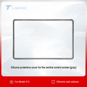 Central control screen silicone protective cover for Tesla Model 3/Y