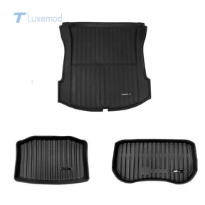 Front/Rear Trunk Injection Molded Mat For Tesla Model 3/Y