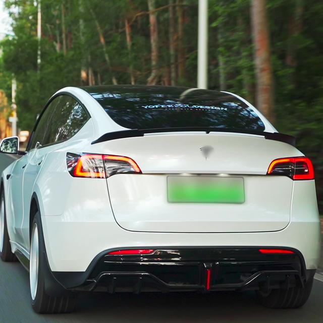 Sport Package For Tesla Model Y (front lip, side skirts, rear lip, spoiler)